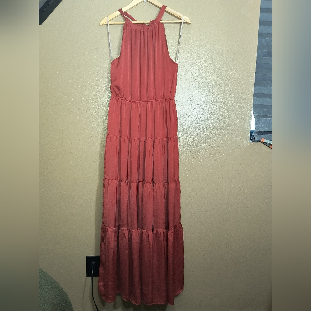 Orange Maxi Dress
